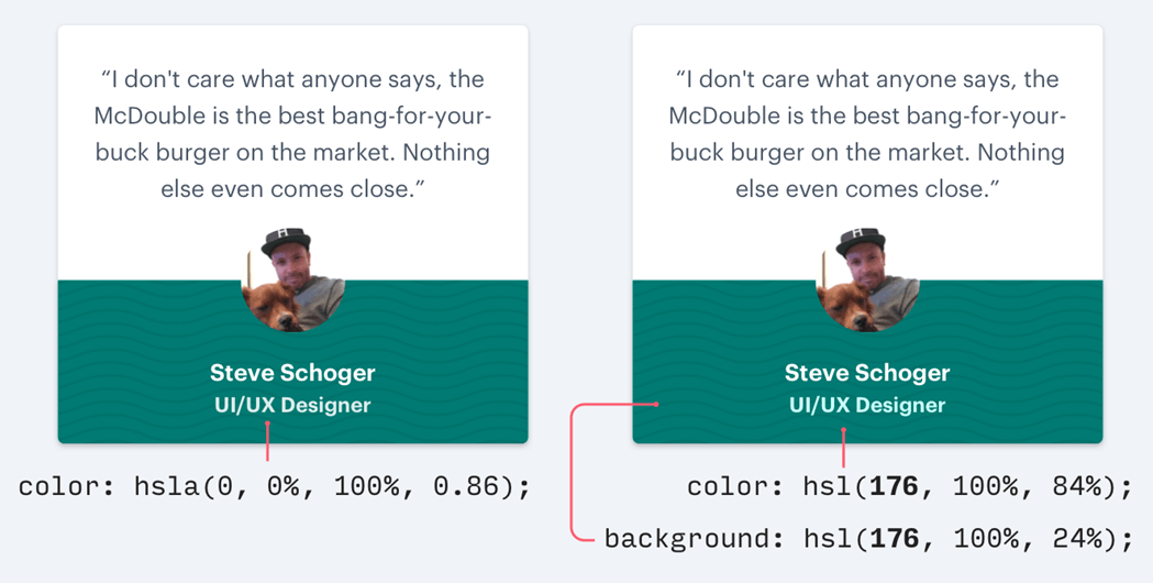 배경에서 색상 추출