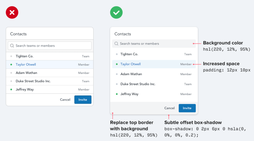 테두리 남용 금지