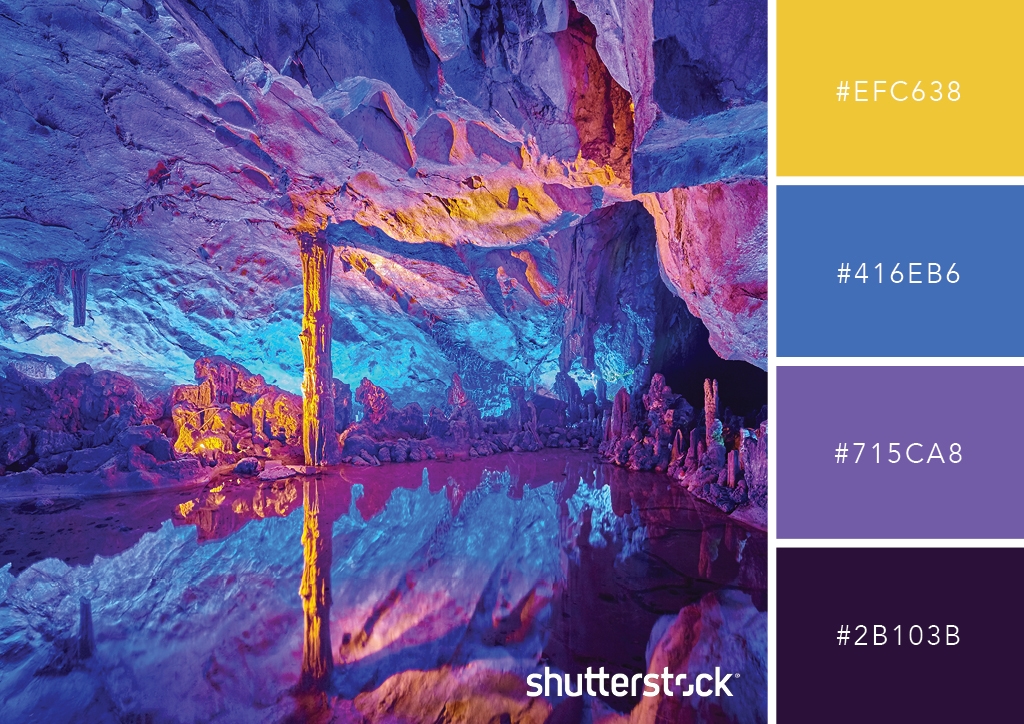 근접 보색 예시